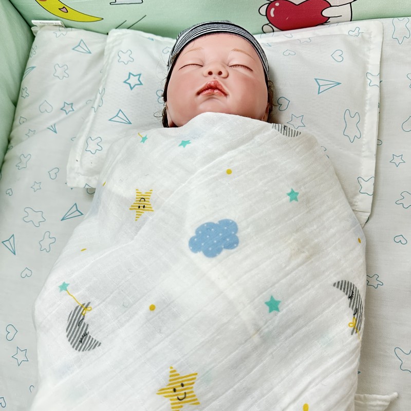 Muslin Swaddle Blanket Factory - Cotton Washable Baby Comfort