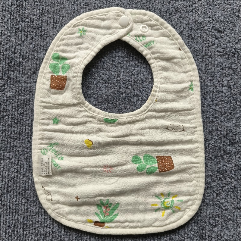 Muslin Bibs Supplier - Cotton Super Absorbent Drooling Teething