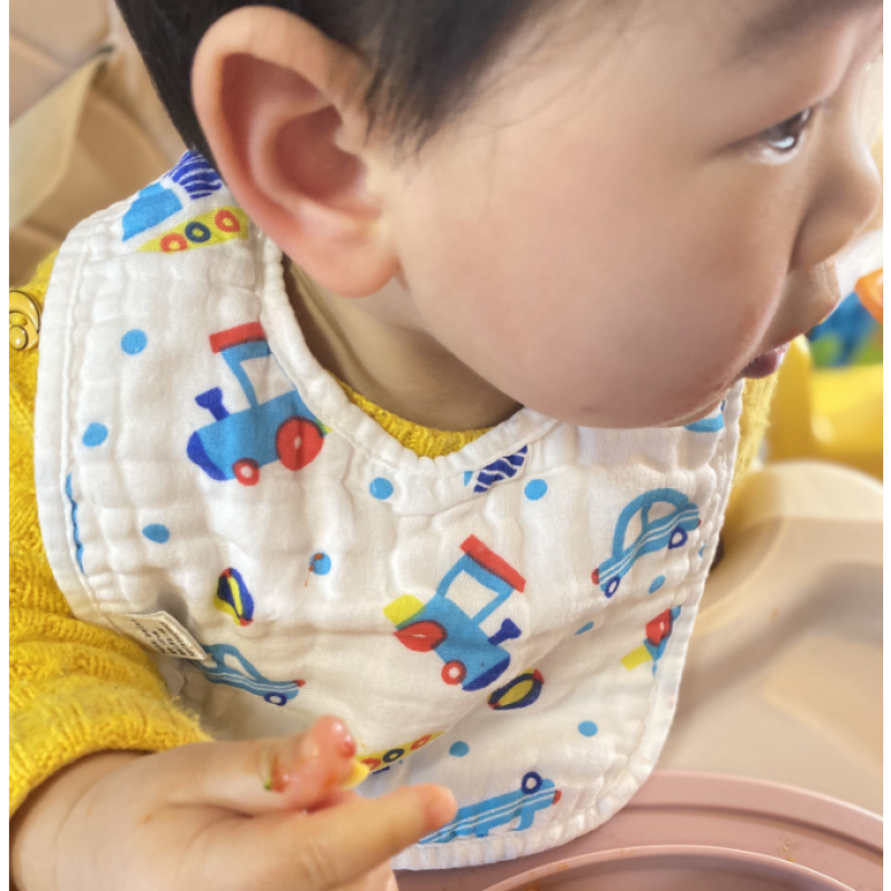 Muslin Bibs Supplier - Cotton Super Absorbent Drooling Teething