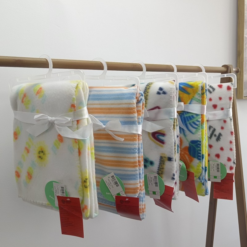 Fleece Blanket Manufacturer - Soft Polyester Sweet Print All Size