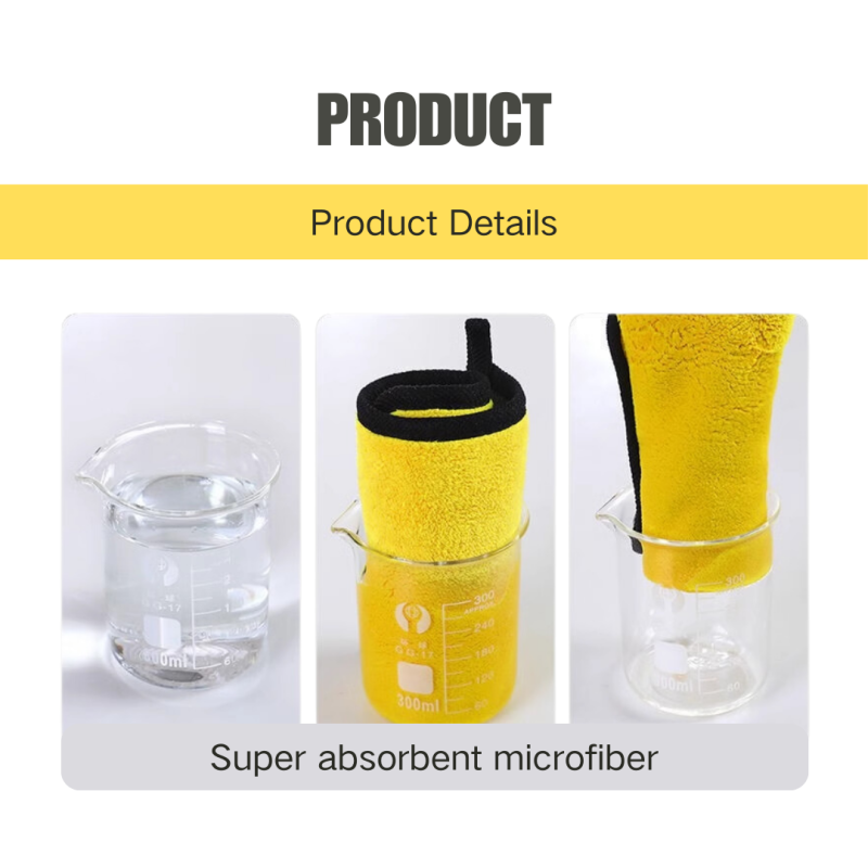 Car Towel Manufacturer - High Quality Double Sided Microfiber