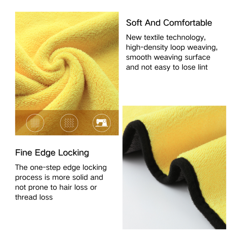 Car Towel Manufacturer - High Quality Double Sided Microfiber