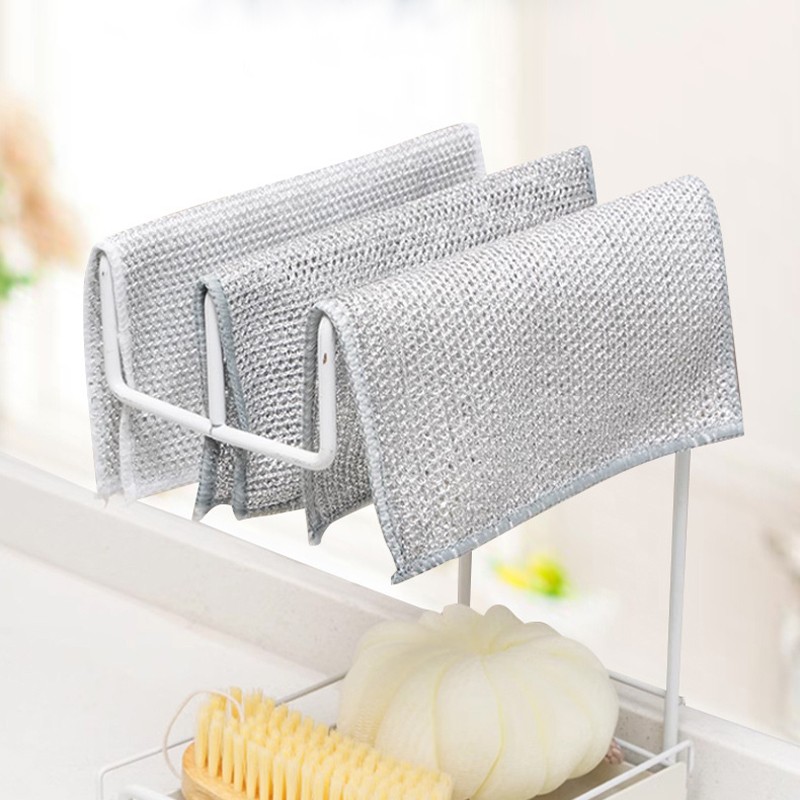 Dish Cloth Supplier - Steel Wire Kitchen Tableware Efficient