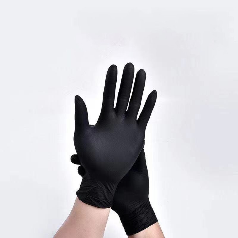 Nitrile Gloves Factory - Black Heavy Duty Disposable