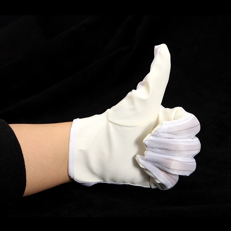 Conductive Gloves Manufacturer - White Nylon Anti Static ESD