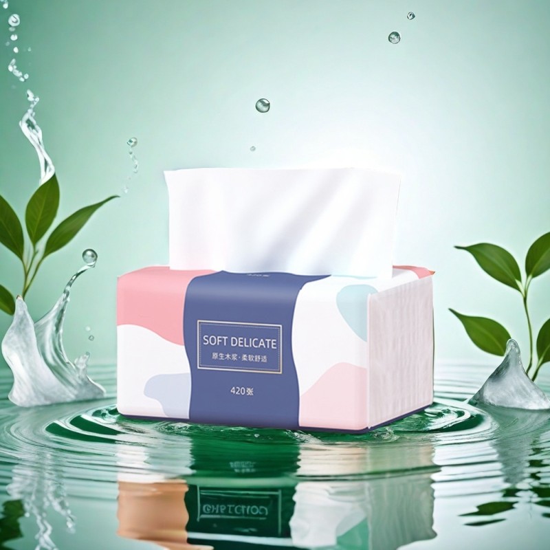 Tissue Paper Manufacturer - Soft Smooth Wood Pulp 5 Ply