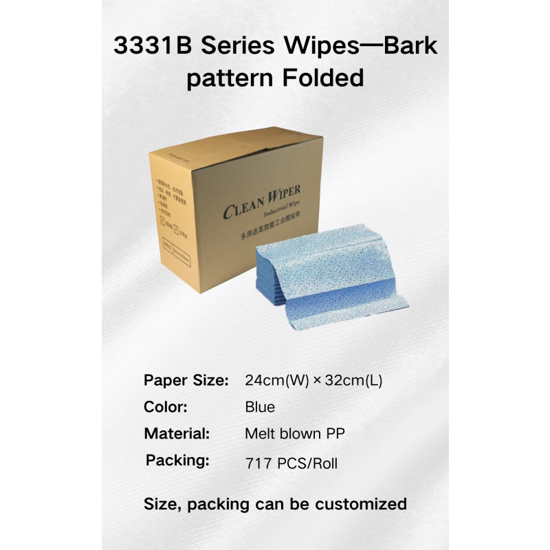 Cleaning Paper Supplier - Anti Static Bark Pattern Rail