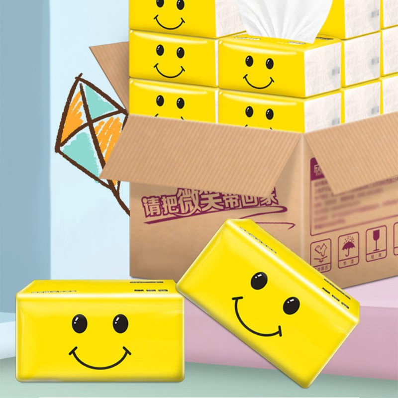 Toilet Paper Factory - Smiley Face Household Hotel Universal