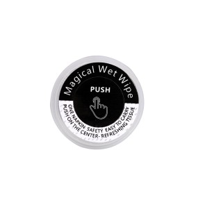 Compressed Wipes Factory - Magic Tablet Single Package Push