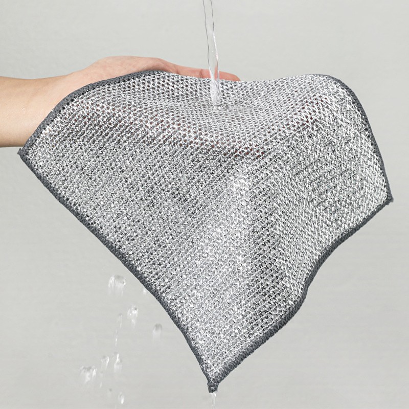 Dish Cloth Supplier - Steel Wire Kitchen Tableware Efficient