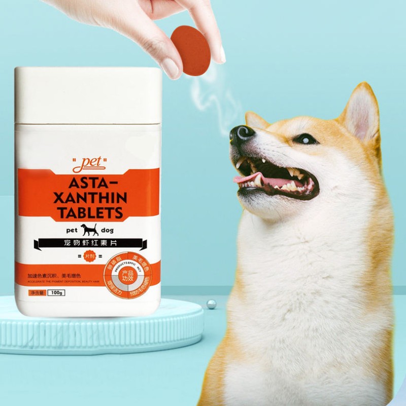 Durable Dog Vitamin Joint Probiotics Multivitamins OEM Beauty Hair Tablets with Turkey Chicken Tuna Nutrition Supplement Pets