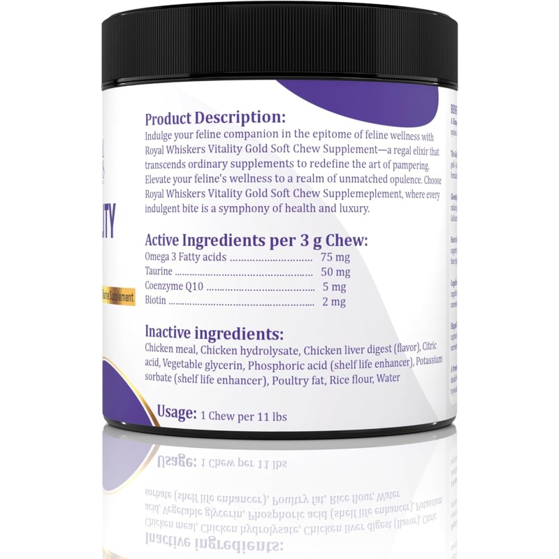 High-end Cat Health Nutrition Supplement Soft Chewable Tablets Contain cat Daily Vitamins Taurine All-round Protect cat Health