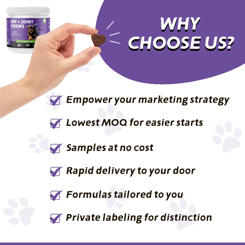 Pet Yuan Wholesale High Quality Nutrition Supplement Dog Vitamins for Hip and Joint Health