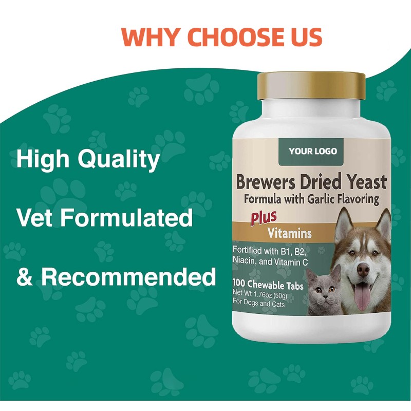 Dog Cat Multivitamin Chew Treats Supports Natural Health Supplements with Vitamins Pet Multivitamin