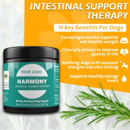 OEM ODM Private Label Pet Health Anti Itch Support Immune Health for Occasional and Seasonal Allergies