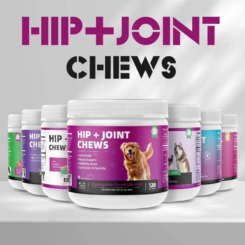 Pet Yuan High Protein Pet Supplement Health Care Vitamin Mineral Supplement for Pets Mmune System Boosting Chews