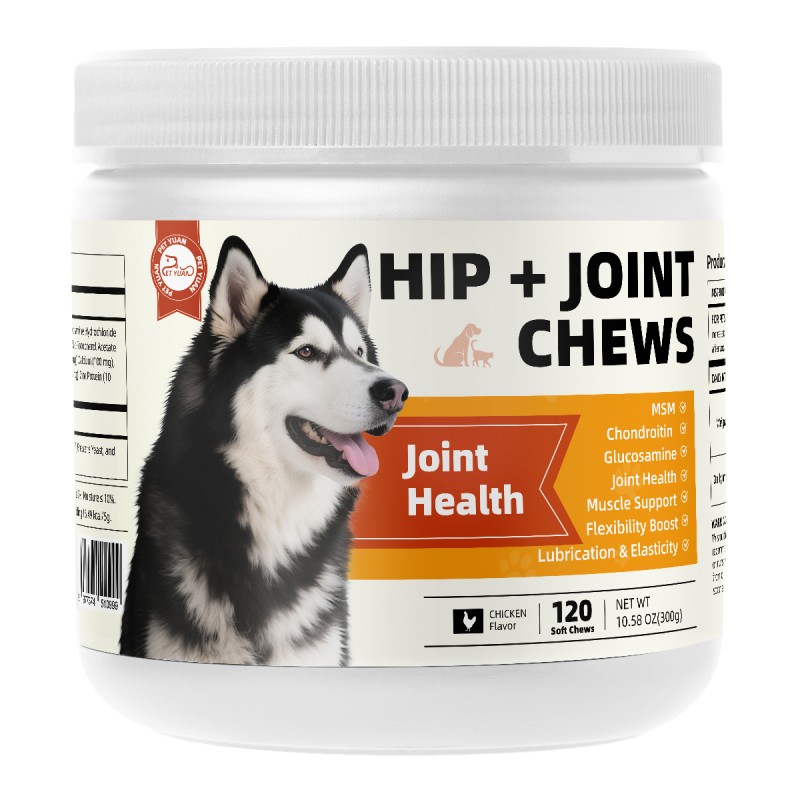 Pet Highly Effective Joint Health Soft Chew Tablets Daily Joint Health Care Nutritional Supplement for All-age Pet Cats and Dogs