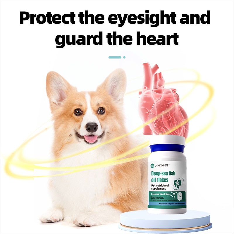 Private Label Pet Fish Supports Skin Coat with Healthy Salmon Oil for Dogs and Cats Joints