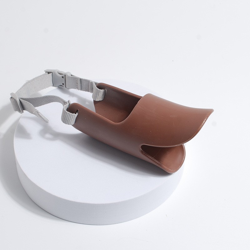 Fun Duckbill-shaped Pet Dog Muzzle Cover Open and Breathable Without Making the Mouth Feel Stuffy Made of Safe Silicone Material