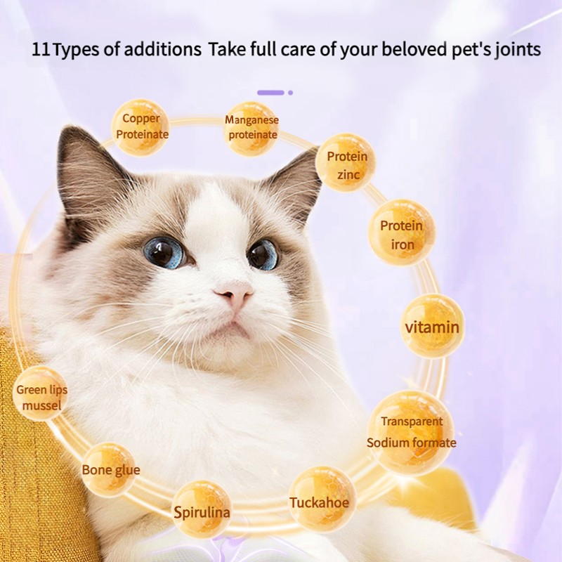 Pet Yuan Easy Use Chewable Dog Pet Nutritional Supplement Calcium Tablets Strong Bones Vitamin Include