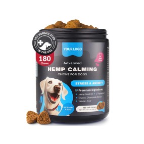 Anti Anxiety Pain Stress Sleep Arthritis Seizures Relief Hemp Pet Hip Joint Health Calming Treats Organic Dog Hemp Oil Products
