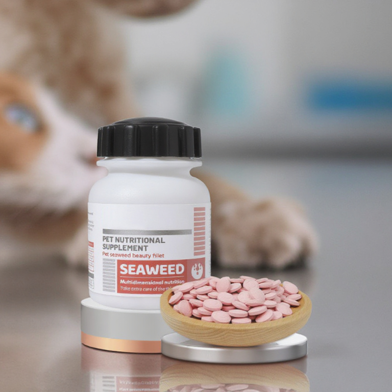 Pet Dog Multi Vitamins Tablets for Promoting Healthy Growth Make Fur Bright Cats Dogs Supplement