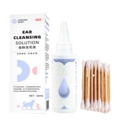 2025 New Pet Cleaning & Grooming Products Cat & Dog Ear Care Drops for Ear Infections Effective Ear Care Solution