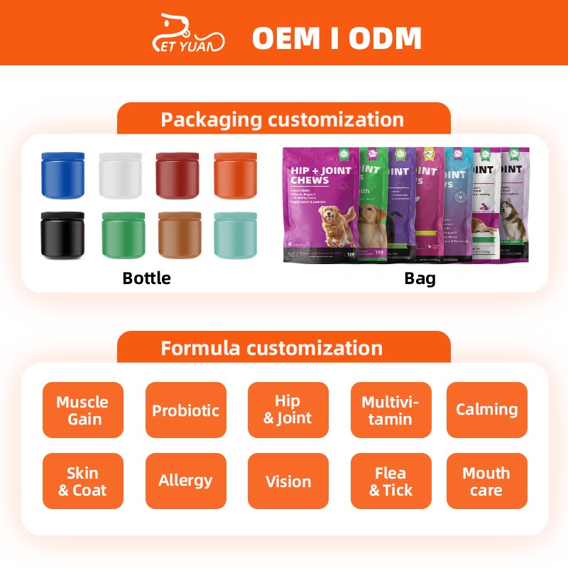 Pet Yuan Dog Joint Relief Glucosamine Pet Hip Chewable Tablets Hip Supplement Pet Products