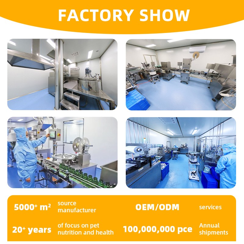 OEM Pet Health Supplement Natural Ingredients Effective Allergy & Itch Relief Pet Immune & Allergy Support Chews