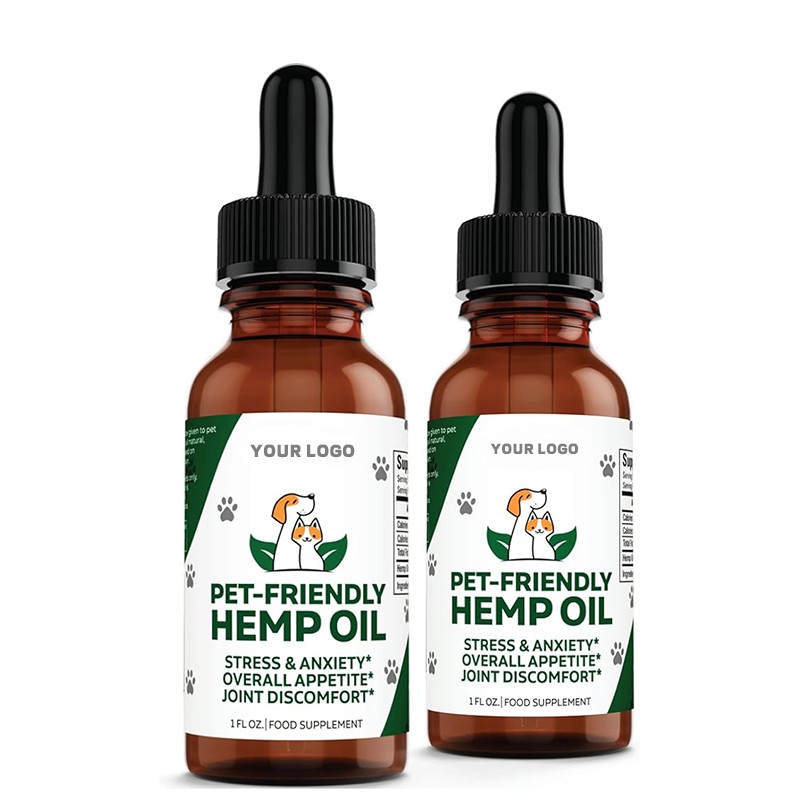 Calming Drops Dog Calming Treat with Anxiety and Pain Hemp Calming Drops for Dogs Hemp Calming Drops