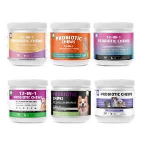 Pet Yuan High Protein Pet Supplement Health Care Vitamin Mineral Supplement for Pets Mmune System Boosting Chews