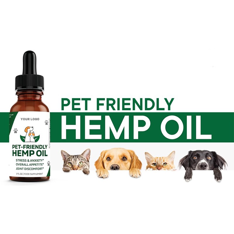 Calming Drops Dog Calming Treat with Anxiety and Pain Hemp Calming Drops for Dogs Hemp Calming Drops