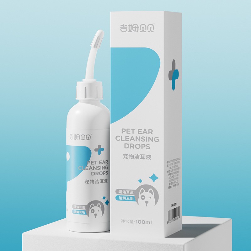 Hot Sale Effective Ear Wash Drops Dog and Cat Grooming Treats Ear Infections and Cleans Ears From Mites