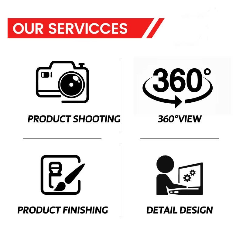 Amz List High Quality 3D Rendering Product Photo Shooting Services A+ Photography for Amazon Listings for Studio Accessories