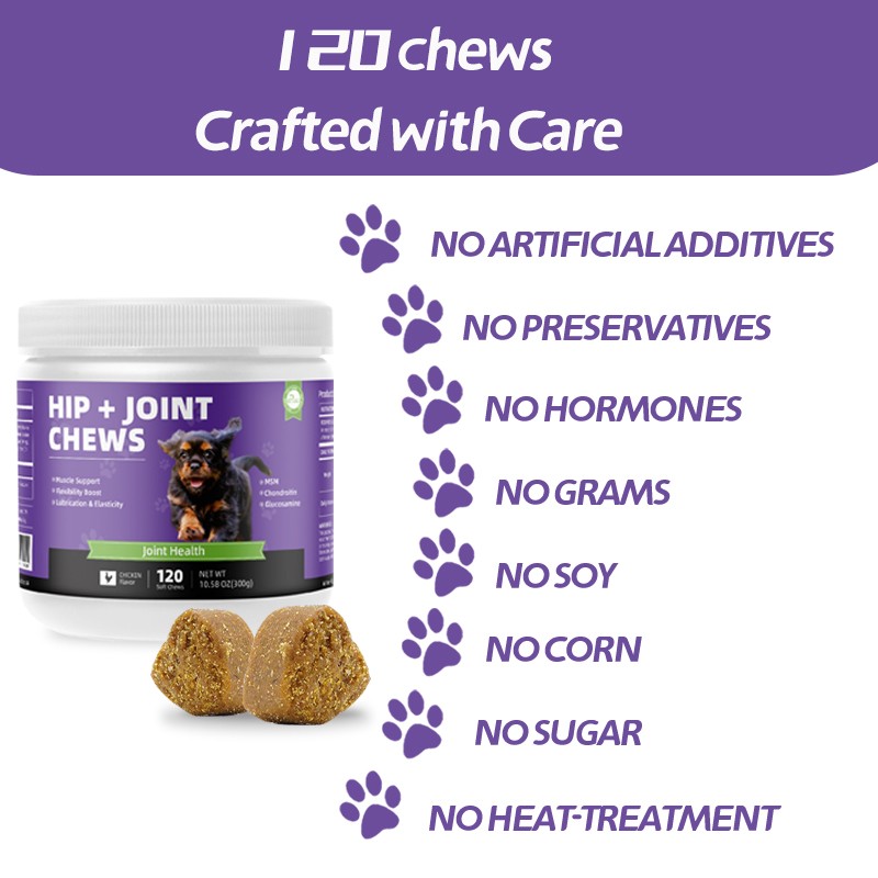 Pet Yuan Wholesale High Quality Nutrition Supplement Dog Vitamins for Hip and Joint Health