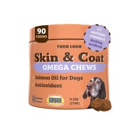 Rapid Healing Hair Regrowth Dog Skin Soother Multi Vitamin Nutritional Supplements