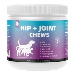 Pet Yuan OEM Private Label Hip Joint Supplement Chews for Joint Health Glucosamine Chondroitin