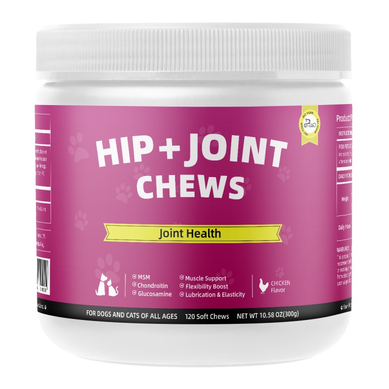 Pet Yuan High Quality Supplement Pet Joint Support Tablets Vitamin Supplement Hip and Mobility
