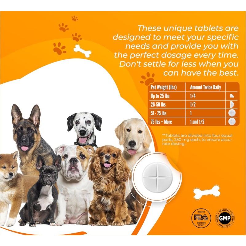 Immunity Digestion Joint Heart Health Support Pet Supplement Dog Liver Support Supplement for Dogs Liver Support