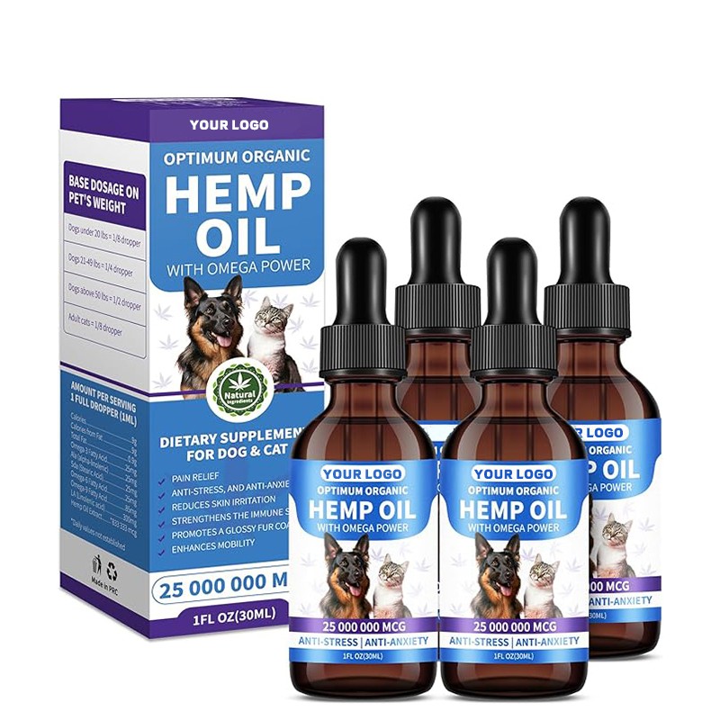 OEM Calming Treats Dogs Anxiety Relief Pet Drops Treats Dogs Nutrition and Vitamin Snack