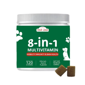 Natural Ingredient Pet Multi-effect Vitamin Chewable Tablets Comprehensively Safeguarding Pet Skin and Immune System Health