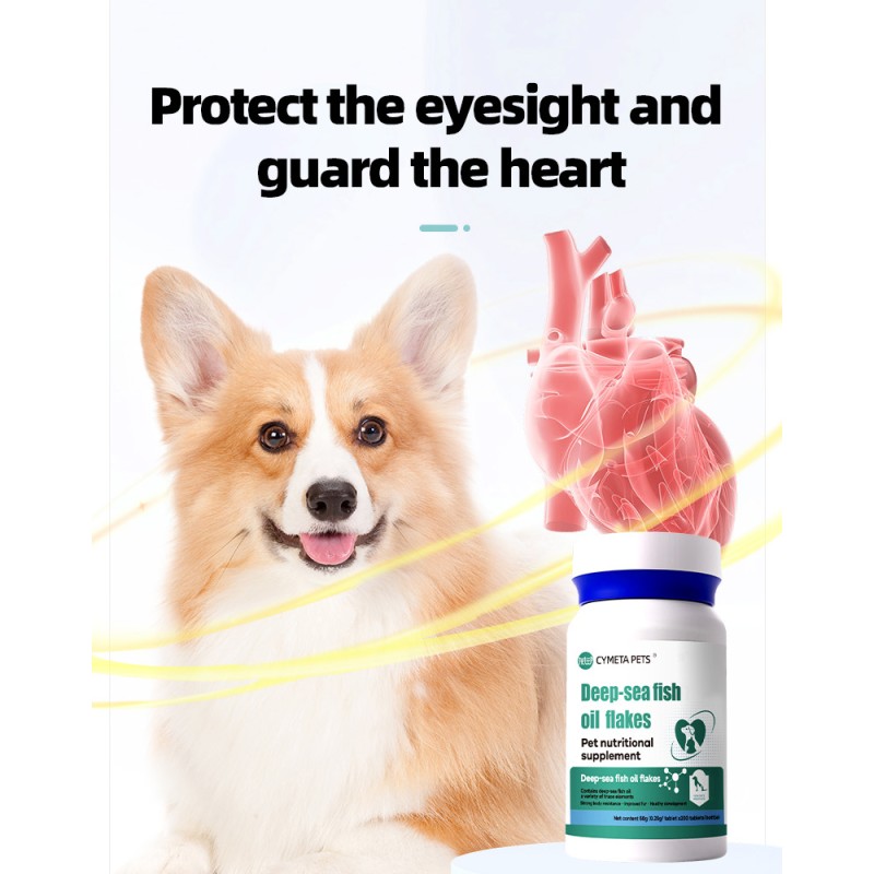 High Quality Pet Fish Oil Beauty Fur Skin Care Pure Wild Natural Salmon Oil Skin Fur Health Support for Pet Dogs and Cats