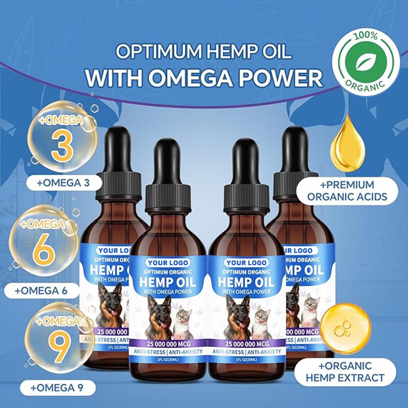 OEM Calming Treats Dogs Anxiety Relief Pet Drops Treats Dogs Nutrition and Vitamin Snack