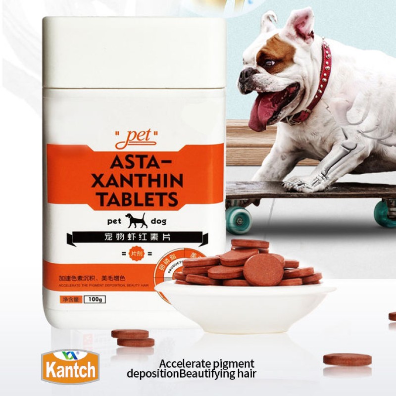 Durable Dog Vitamin Joint Probiotics Multivitamins OEM Beauty Hair Tablets with Turkey Chicken Tuna Nutrition Supplement Pets