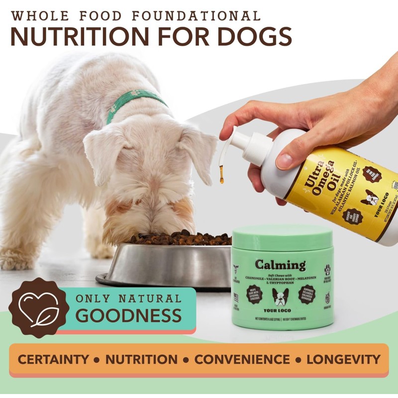 Calming Treats Chews Health Care Dog Chews and Supplements Stress Support Melatonin