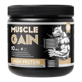 Pet Yuan Pet Health Care Supplements Muscle Building Chews Supports Dog Muscle Growth