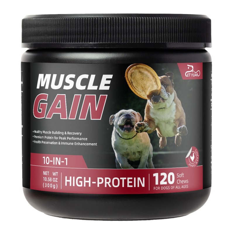 Pet Yuan High Protein Advanced Ingredient Dog Muscle Supplement Pet Health Dog Muscle Generator