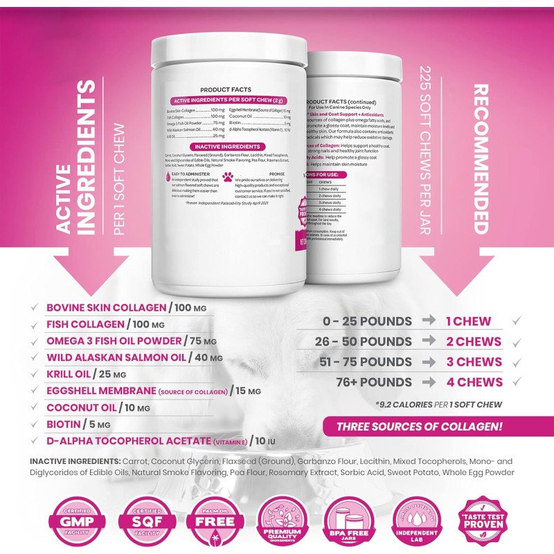 Pet Health Care Supplement Fish Oil Boost Immune System Promotes Healthy Skin and Coat Fish Oil for  Cats