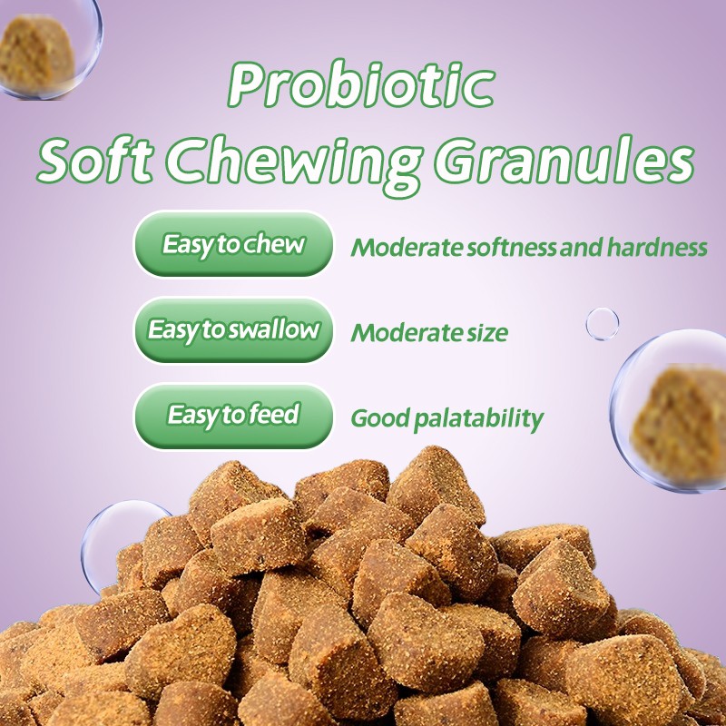 Pet 12 in 1 Probiotic Vitamin Chewable Tablets Natural Formula Supports Overall Pet Health and Enhances Immunity