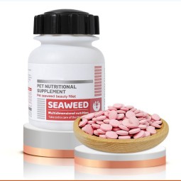 Pet Dog Multi Vitamins Tablets for Promoting Healthy Growth Make Fur Bright Cats Dogs Supplement